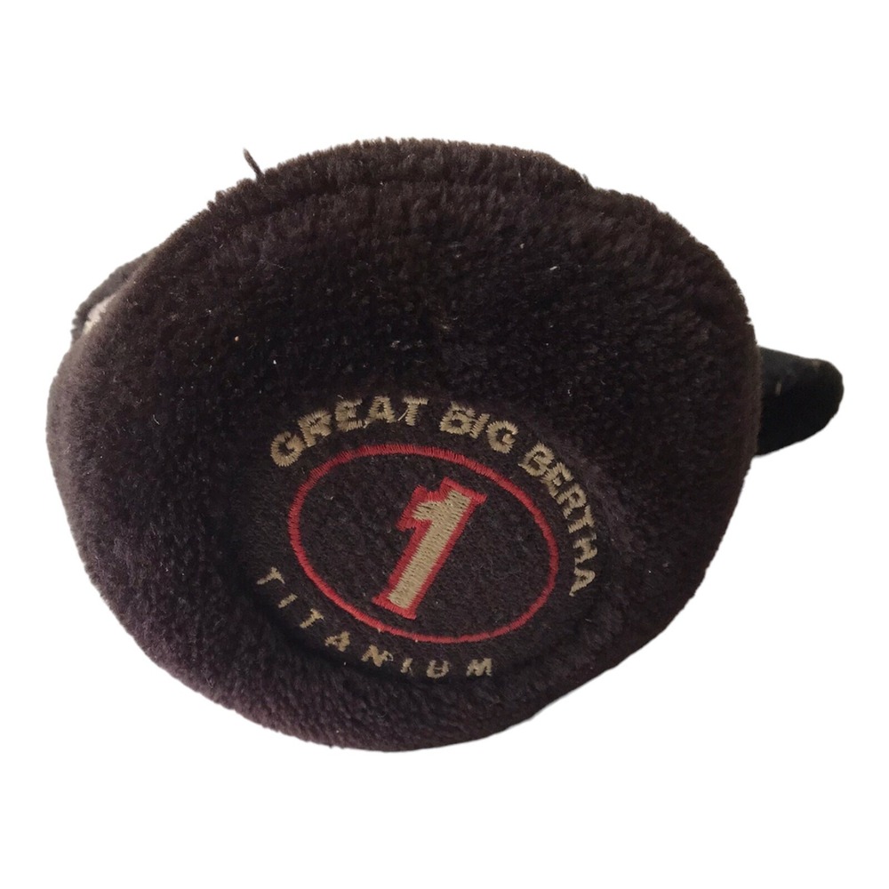 Callaway S2H2 Big Bertha War Bird Sole Plate #1 Driver Golf Club Headcover - Picture 3 of 6